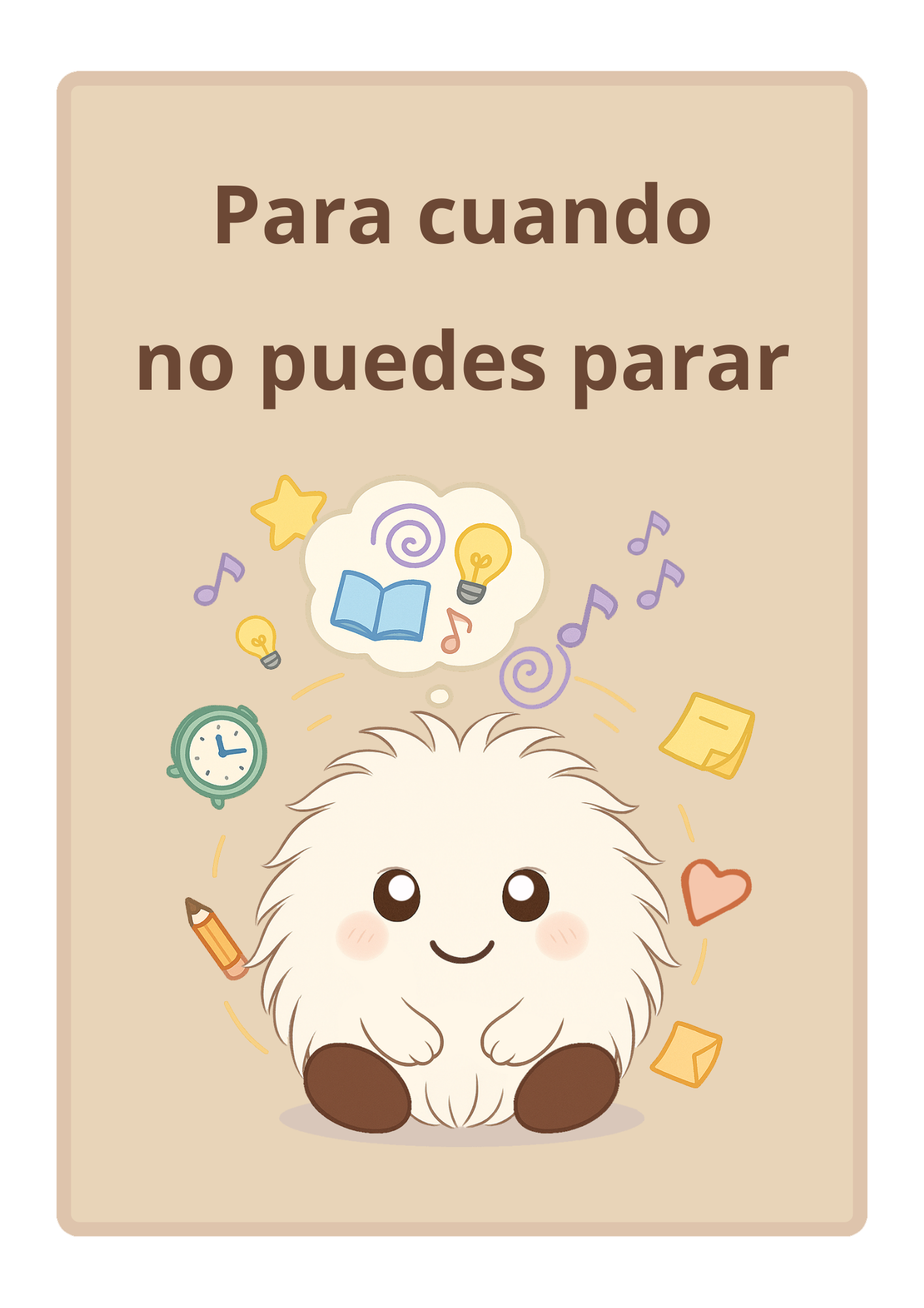 Portada PDF – Para cuando no puedes parar