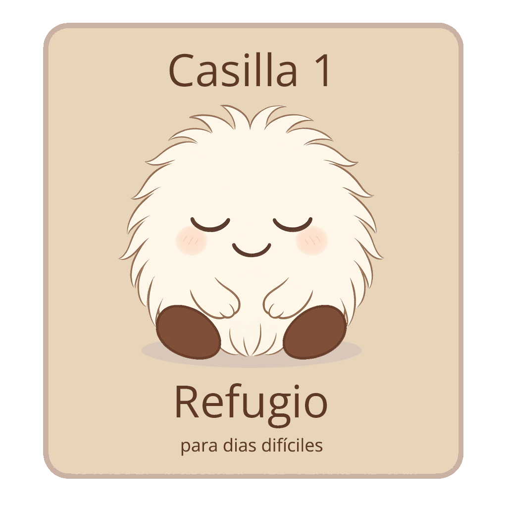 Casilla 1 – Refugio neurodivergente, apoyo para días difíciles